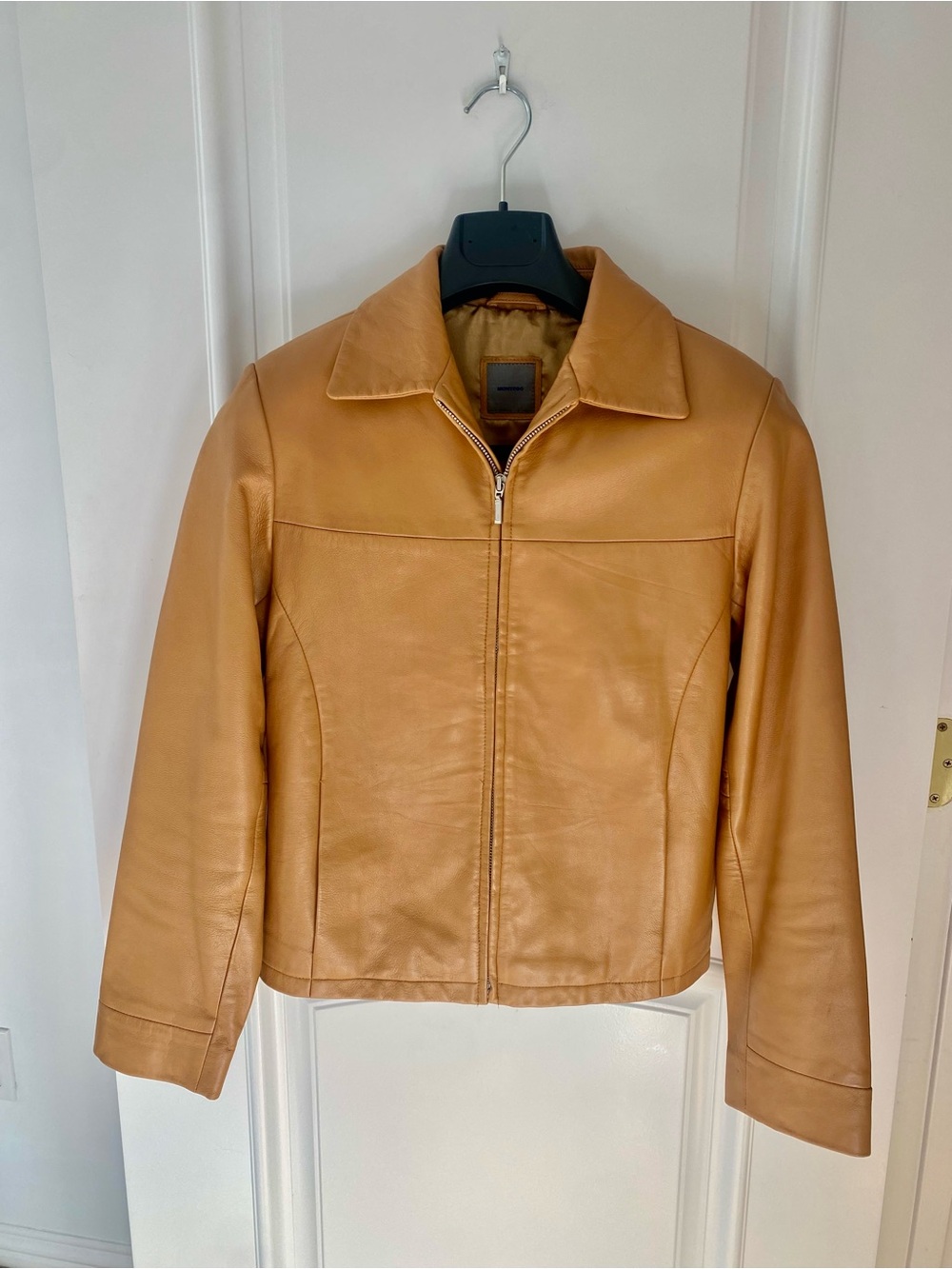 Montego Camel Genuine Leather Jacket EU 34 / XS Buttery Soft